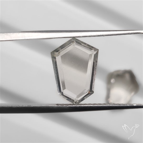 Portrait Cut Clear Himalayan Crystal Quartz Pair