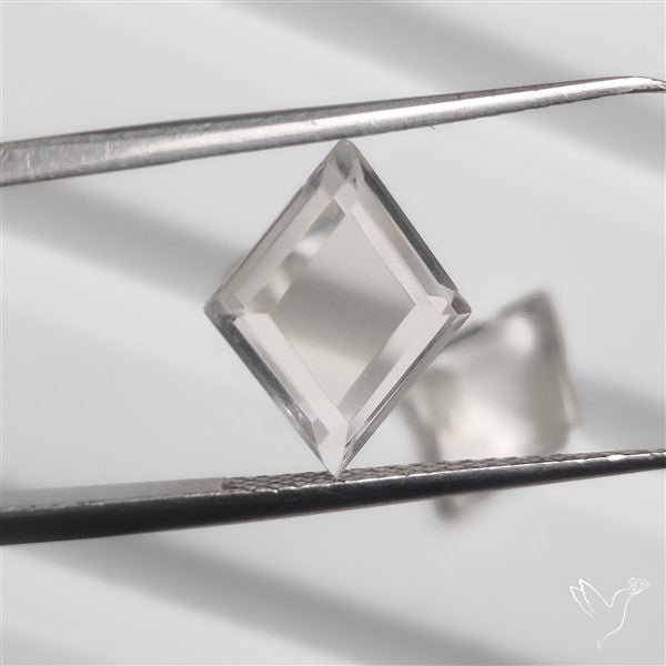 Portrait Cut Clear Himalayan Crystal Quartz Pair