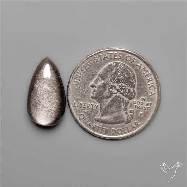 Silversheen Obsidian Cabochon
