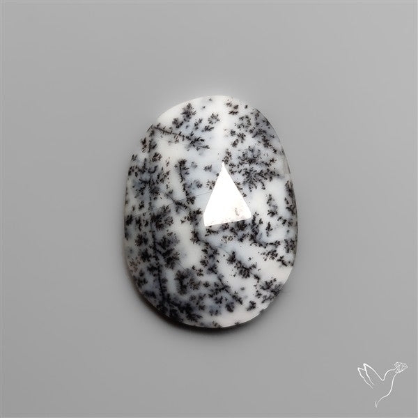 Rose Cut Dendritic Opal