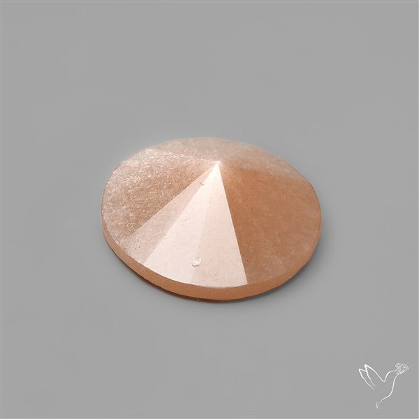 Radian Cut Peach Moonstone
