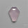 Step Cut Lavender Chalcedony Coffin