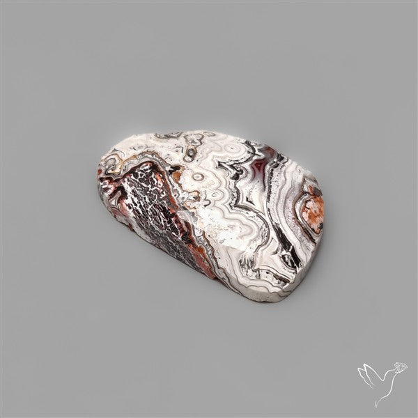 Rose Cut Crazylace Agate