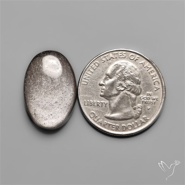 Silversheen Obsidian Cabochon