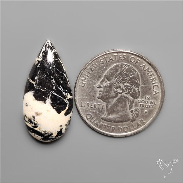 White Buffalo Turquoise Cabochon