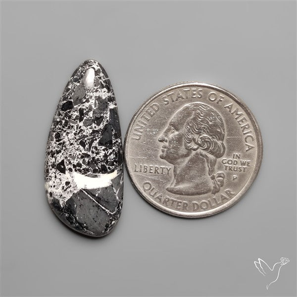 White Buffalo Turquoise Cabochon