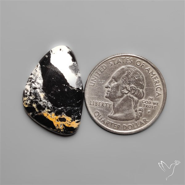 White Buffalo Turquoise Cabochon