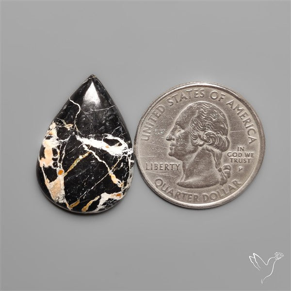 White Buffalo Turquoise Cabochon