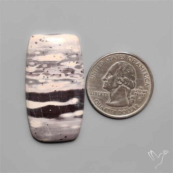 Selected Porcelain Jasper Cabochon