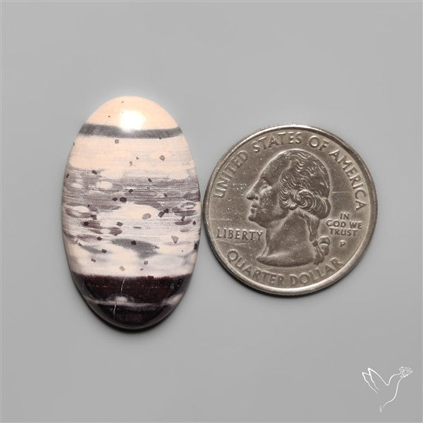 Selected Porcelain Jasper Cabochon