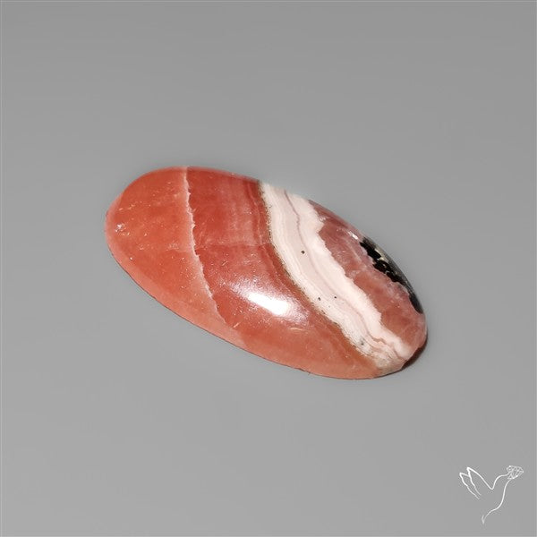 Gemmy Rhodochrosite Cabochon Deep Red