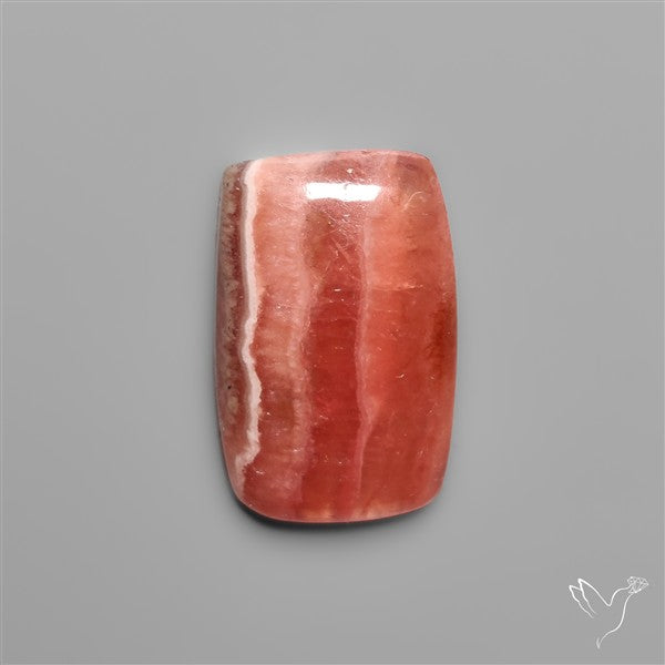 Gemmy Rhodochrosite Cabochon Deep Red