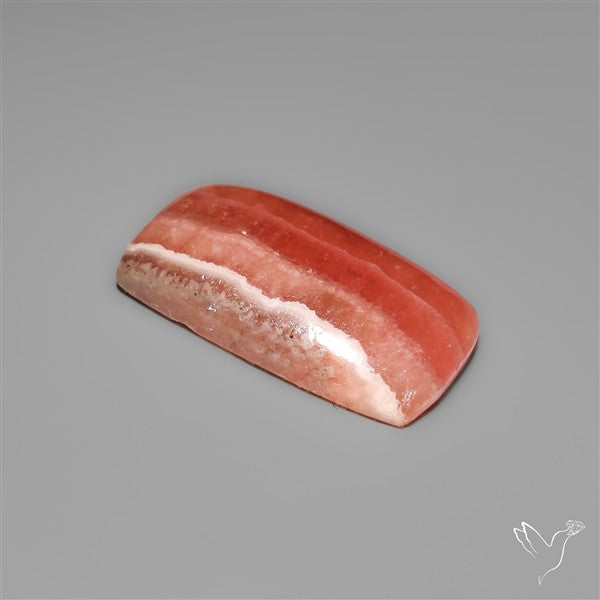 Gemmy Rhodochrosite Cabochon Deep Red
