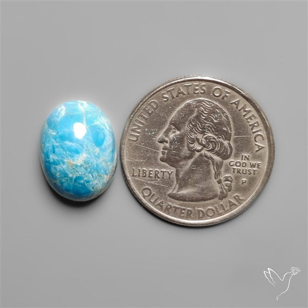 Sky Blue Apatite Cabochon
