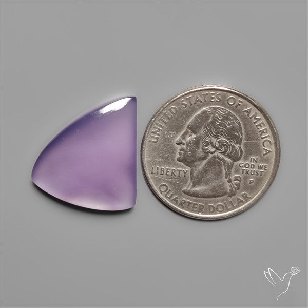 Egyptian Lilac Chalcedony Cabochon
