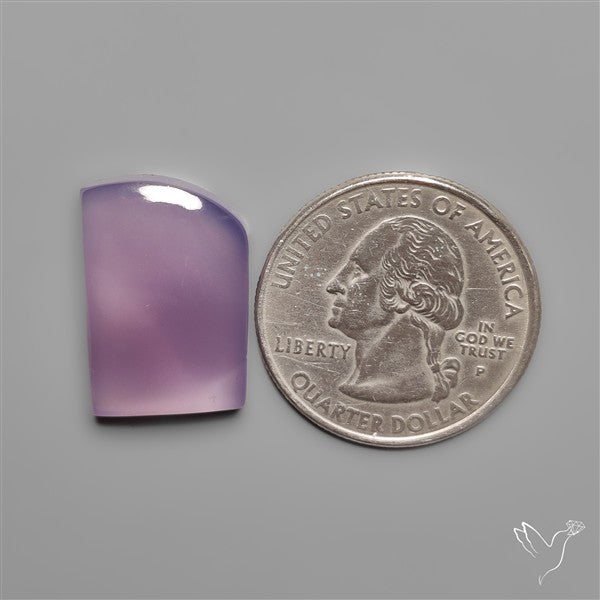 Egyptian Lilac Chalcedony Cabochon