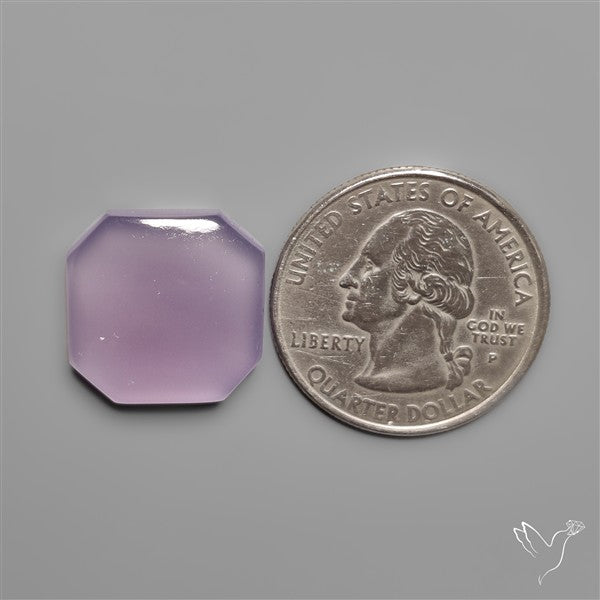 Egyptian Lilac Chalcedony Cabochon