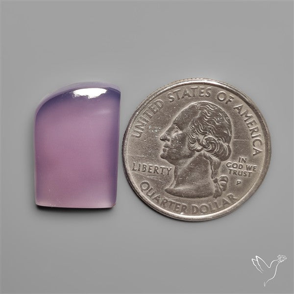 Egyptian Lilac Chalcedony Cabochon
