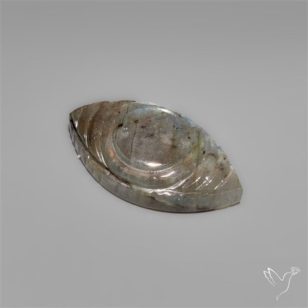 Spectrolite Evil Eye Carving