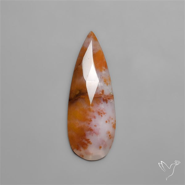 Rose Cut Rare Russian Dendritic Agate