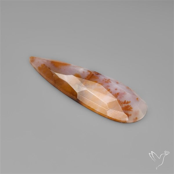 Rose Cut Rare Russian Dendritic Agate