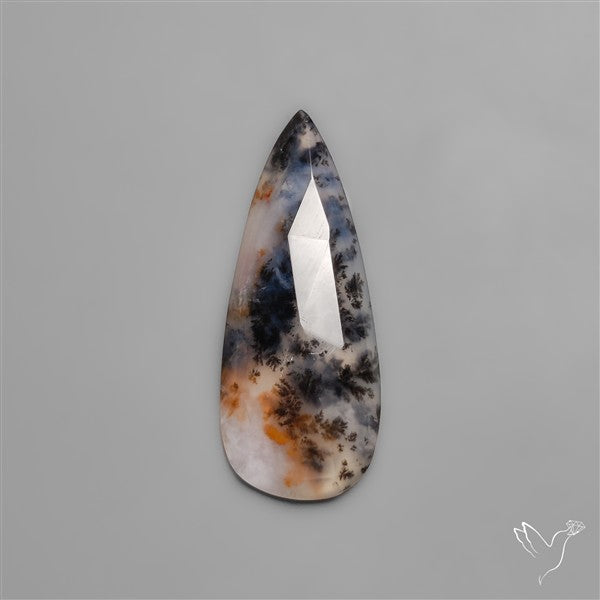 Rose Cut Rare Russian Dendritic Agate