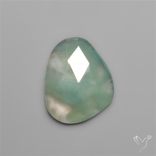 Rose Cut Aqua Chrysoprase