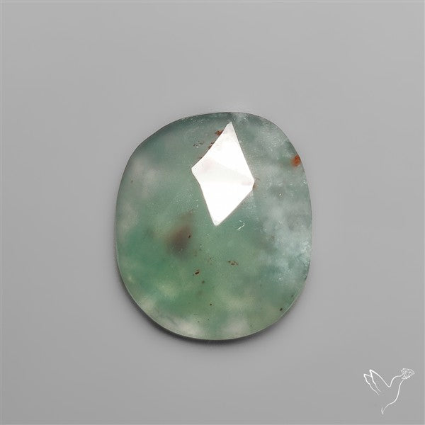 Rose Cut Aqua Chrysoprase