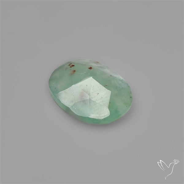 Rose Cut Aqua Chrysoprase