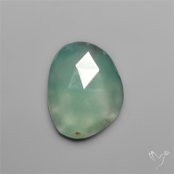 Rose Cut Aqua Chrysoprase