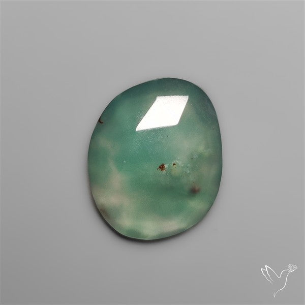 Rose Cut Aqua Chrysoprase