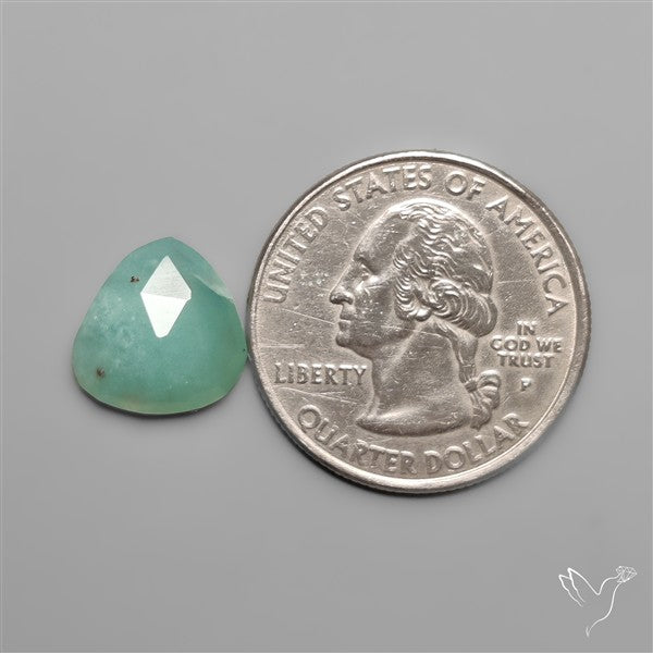Rose Cut Aqua Chrysoprase