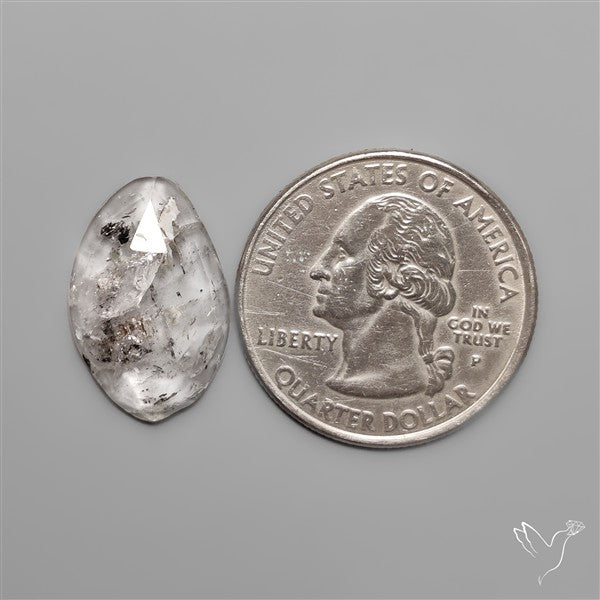 Rose Cut Herkimer Diamond