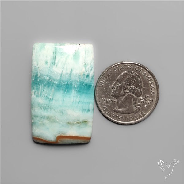 Caribbean Calcite Cabochon