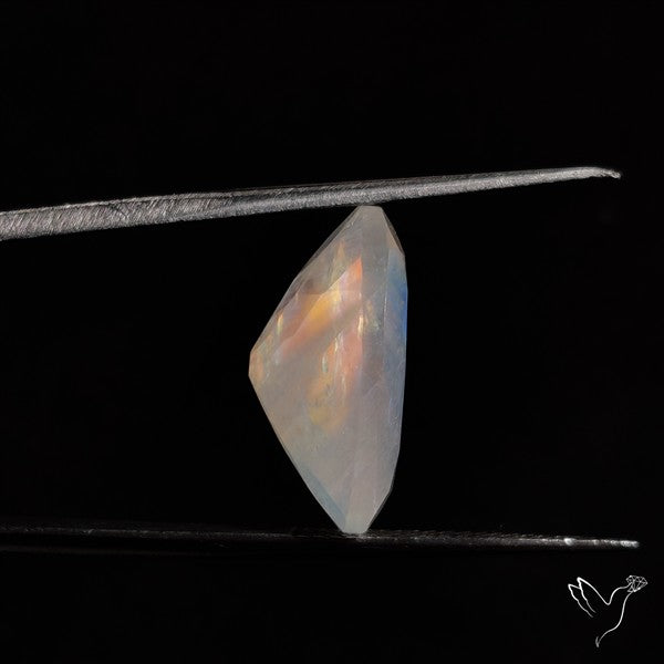 Faceted Rainbow Moonstone