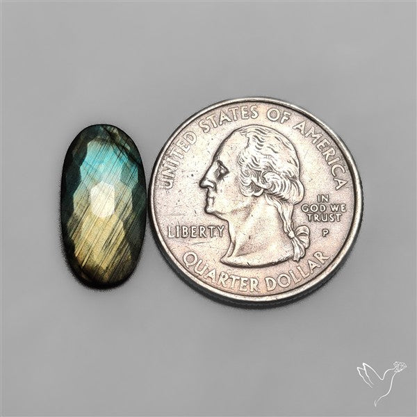 Honeycomb Cut Labradorite