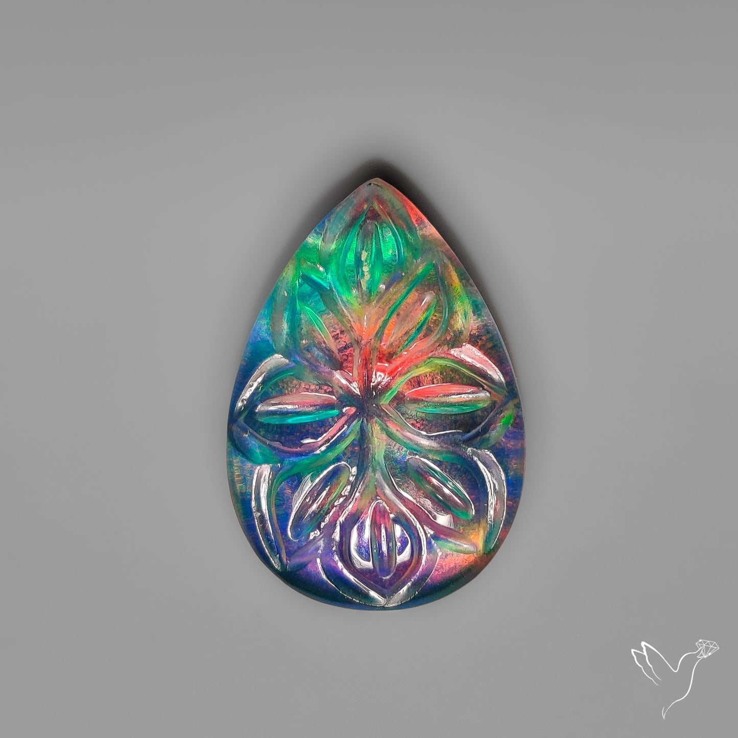 Aurora Opal Mughal Carving Doublet