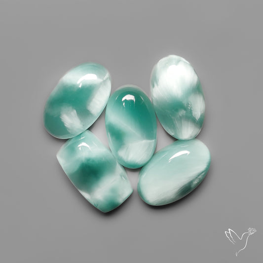 Hemimorphite Cabochons Lot