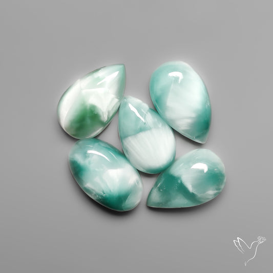 Hemimorphite Cabochons Lot