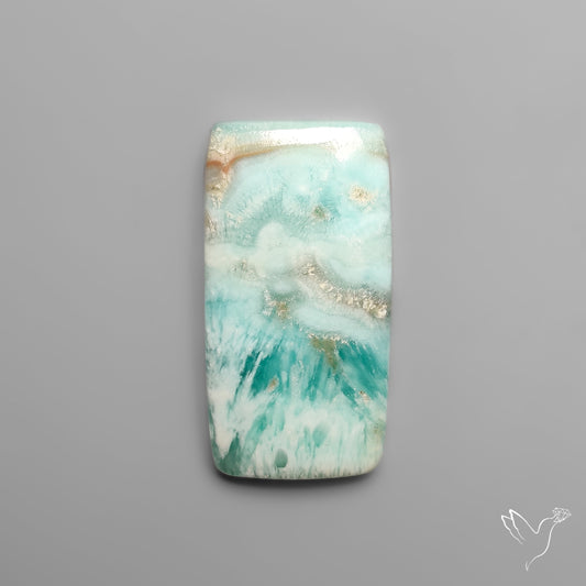 Caribbean Calcite With Aragonite Cabochon