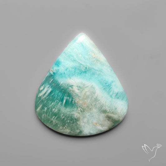 Caribbean Calcite With Aragonite Cabochon