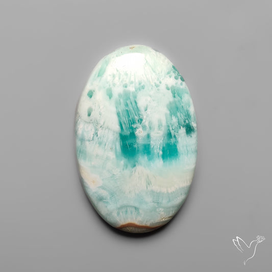 Caribbean Calcite With Aragonite Cabochon