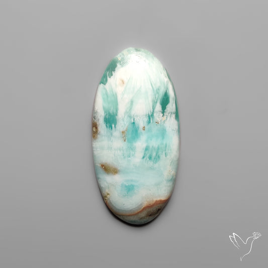 Caribbean Calcite With Aragonite Cabochon