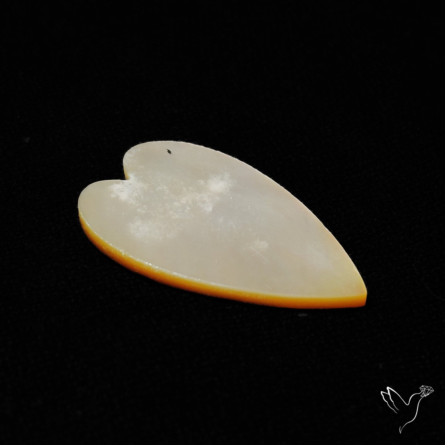 Mother Of Pearl Heart Carving