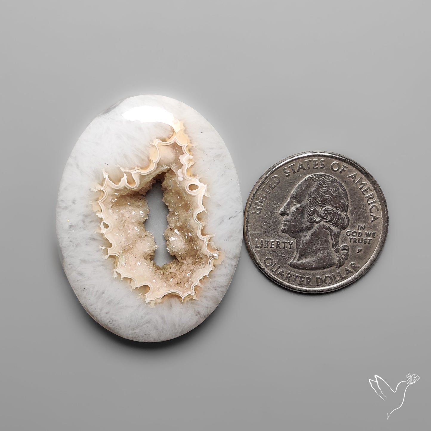 Crazylace Agate With Pocket Druzy