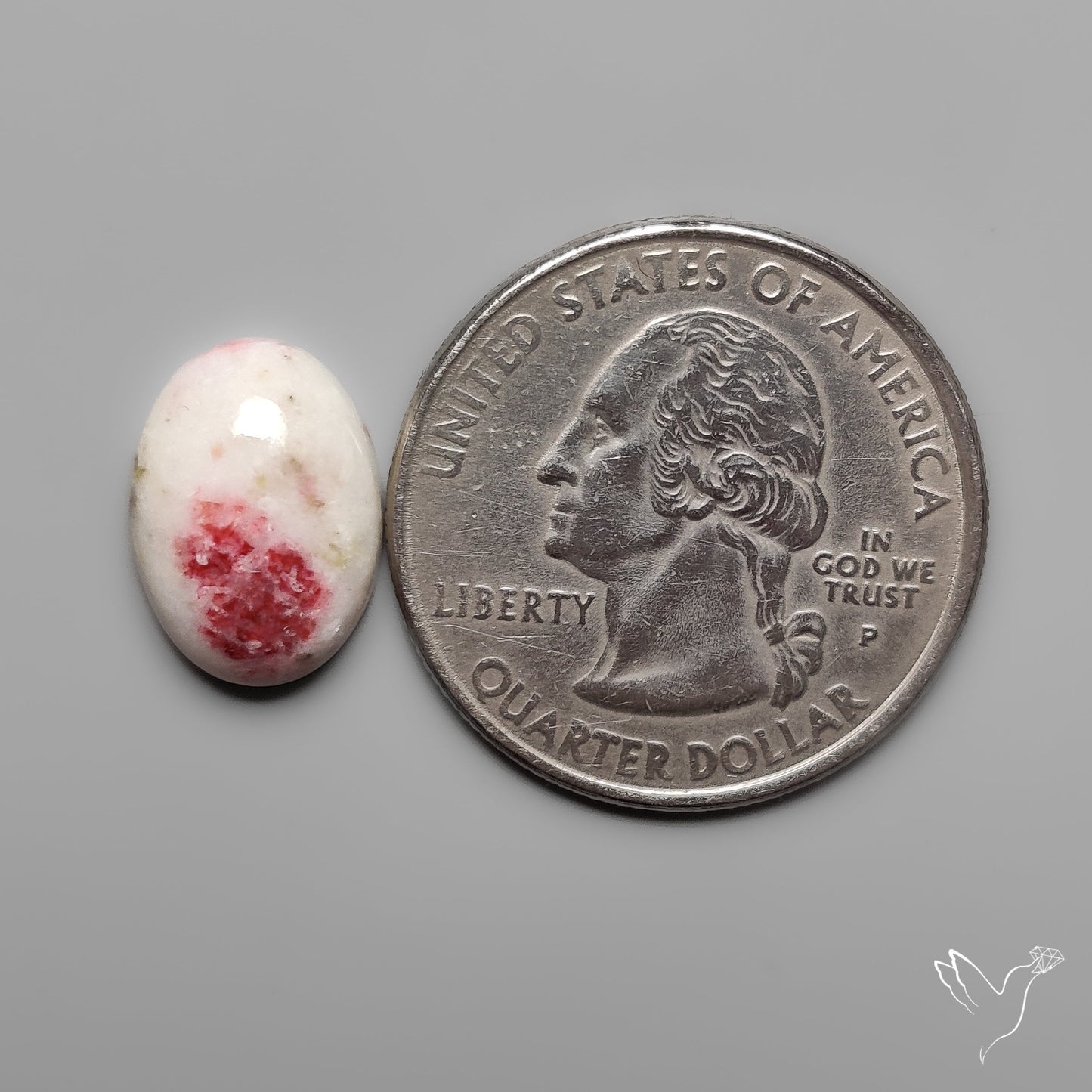 Cinnabar Cabochon Small