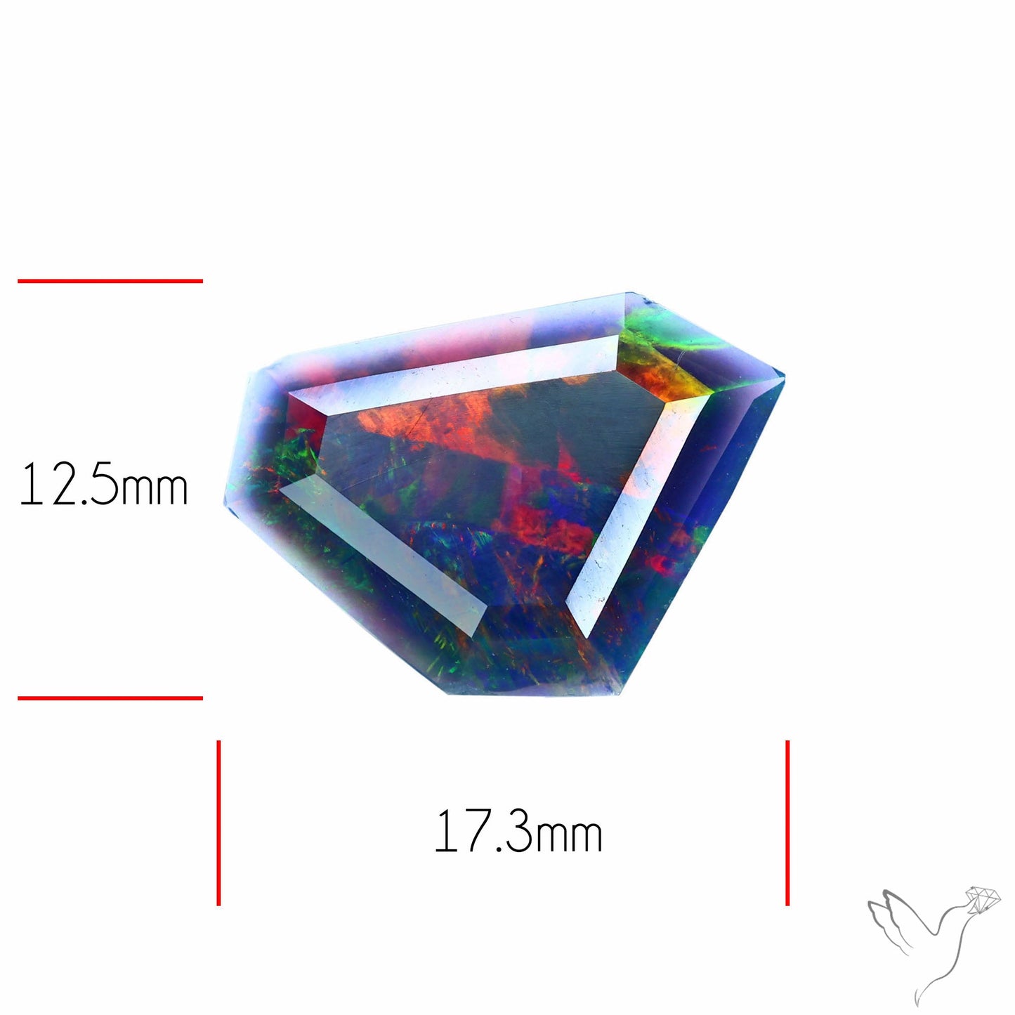 Ethiopian Black Opal Faceted