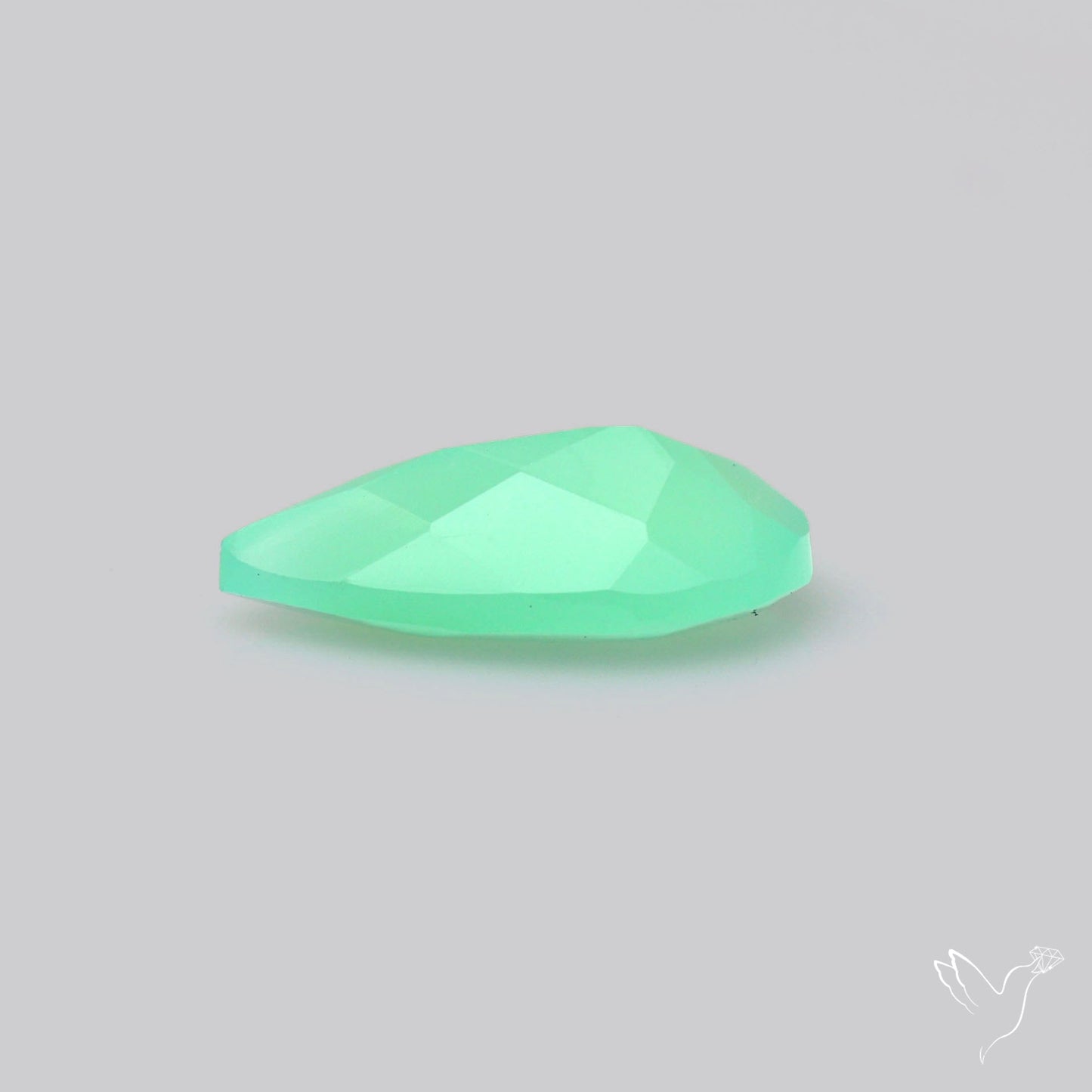 Gem Chrysoprase from Australia Faceted