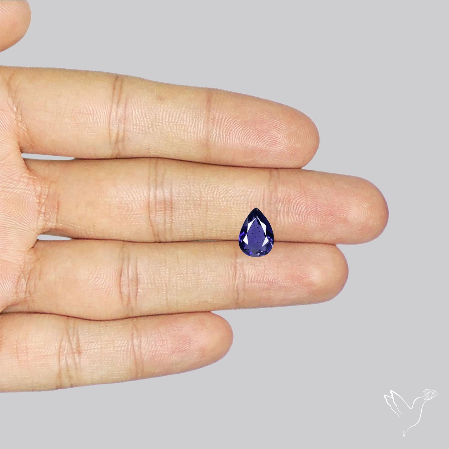 Gem Iolite Faceted