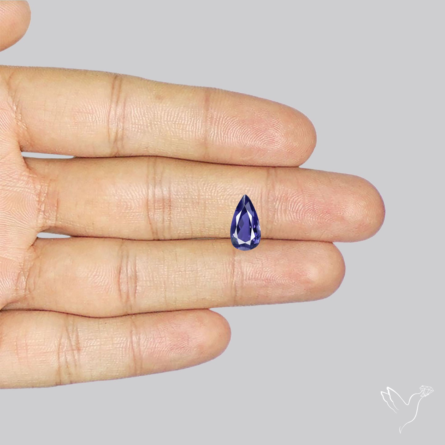Gem Iolite Faceted